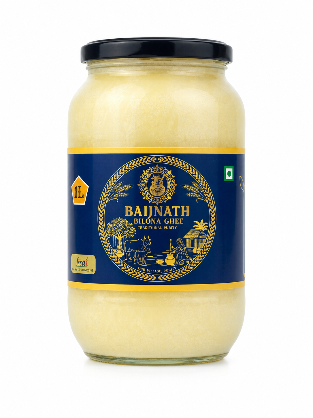 Baijnath A2 Bilona Ghee 1L